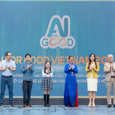 LỄ PHÁT ĐỘNG CHƯƠNG TRÌNH GIÁO DỤC VÀ CUỘC THI AI FOR GOOD VIỆT NAM 2026