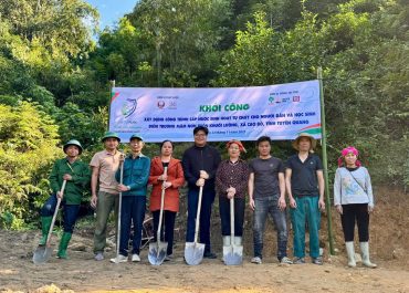 KHỞI CÔNG CÔNG TRÌNH CẤP NƯỚC SẠCH CHO NGƯỜI DÂN THÔN KHUỔI LUÔNG, XÃ CAO BỒ, TỈNH TUYÊN QUANG