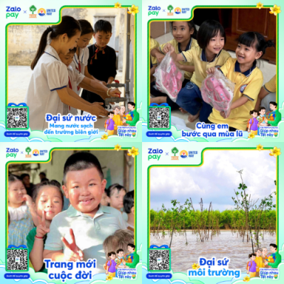 Việt Nam chung tay giúp nhau Tết này - Dự án gây quỹ Zalopay x MSD United Way Vietnam