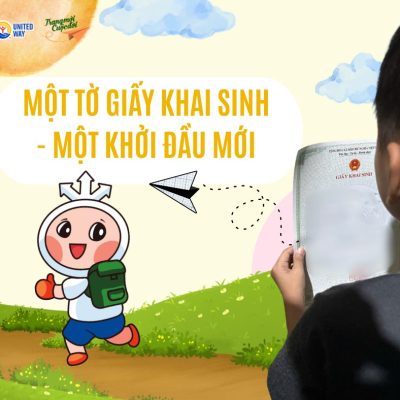 Một tờ giấy khai sinh, mở ra hành trình mới cho trẻ em có hoàn cảnh khó khăn